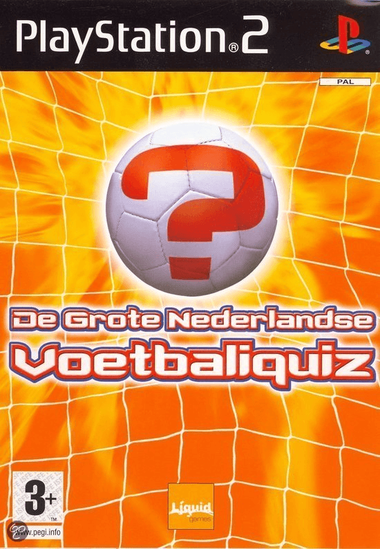 De Grote Nederlandse Voetbalquiz box art for Playstation 2